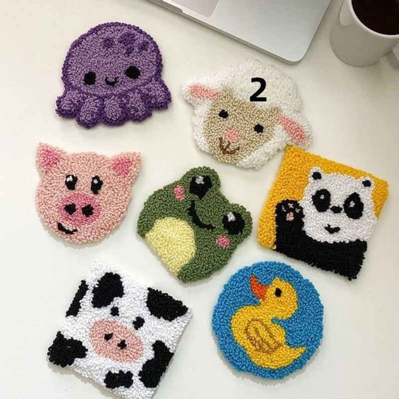 Cute Animal Letter Fruit Felt Cloth Yarn