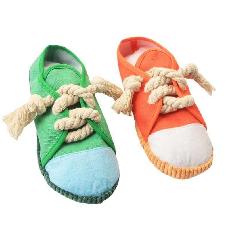 Dog Chew Toy Funny Sneakers