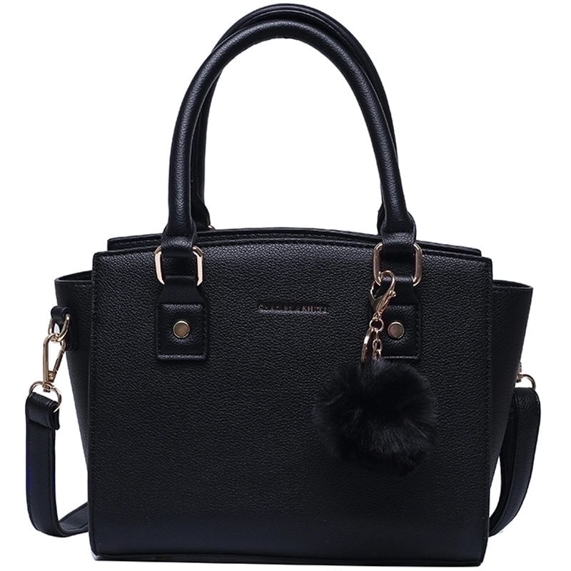 Medium Pu Leather Fashion Square Bag Shoulder Bag