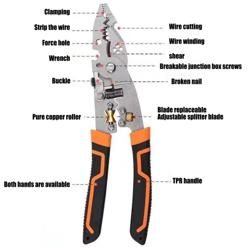Multifunctional Electric Cable Stripper