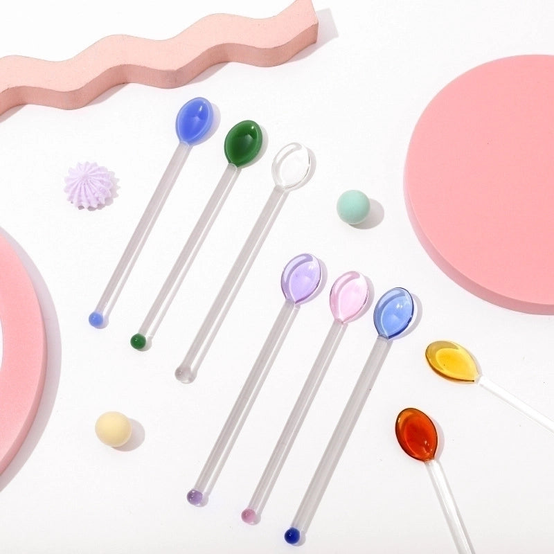 Minimalist Transparent Glass Spoon
