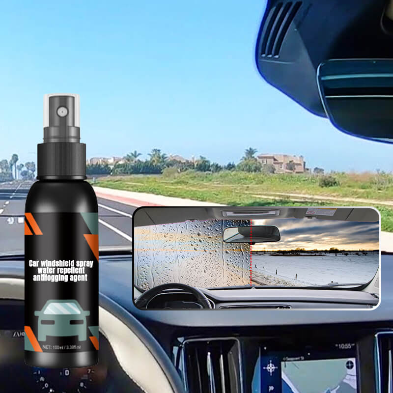 Car windshield spray water repellent antifogging agent