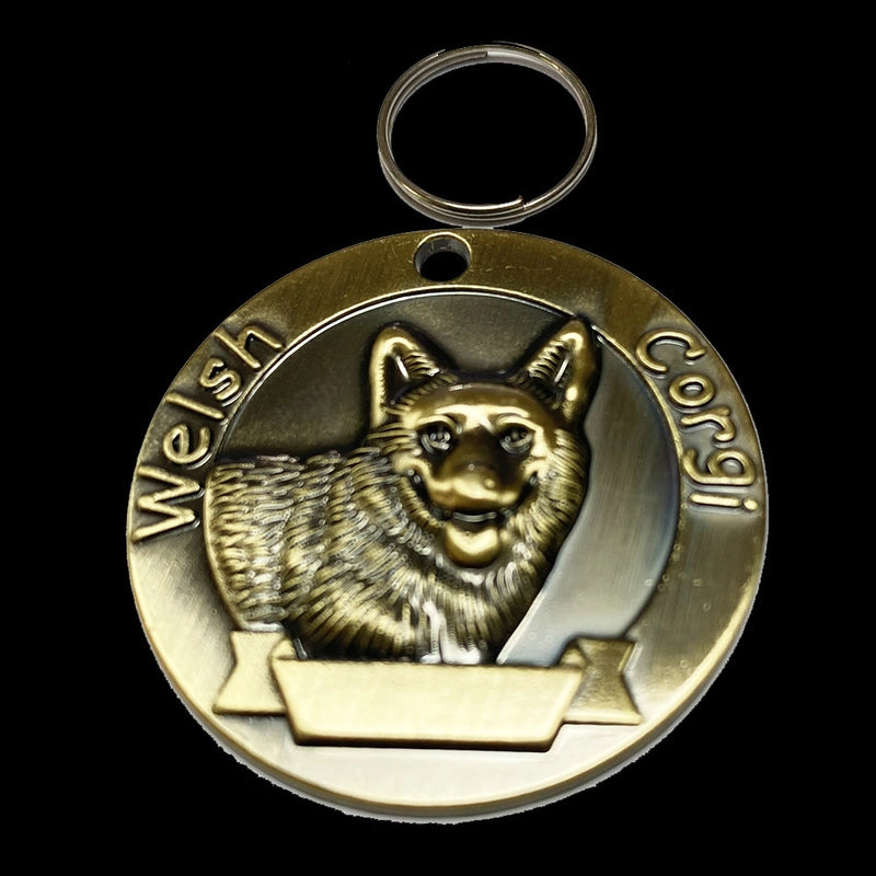 Elegant Retro Minimalist Metal Round Pet Accessories
