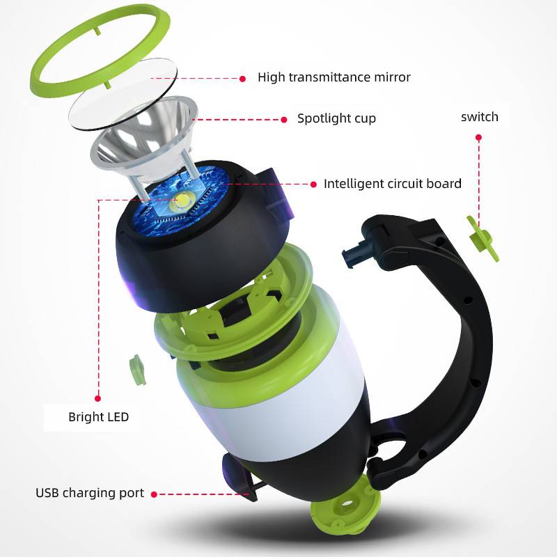 Tri-Light 3 in 1 Lantern. Flashlight. Lamp