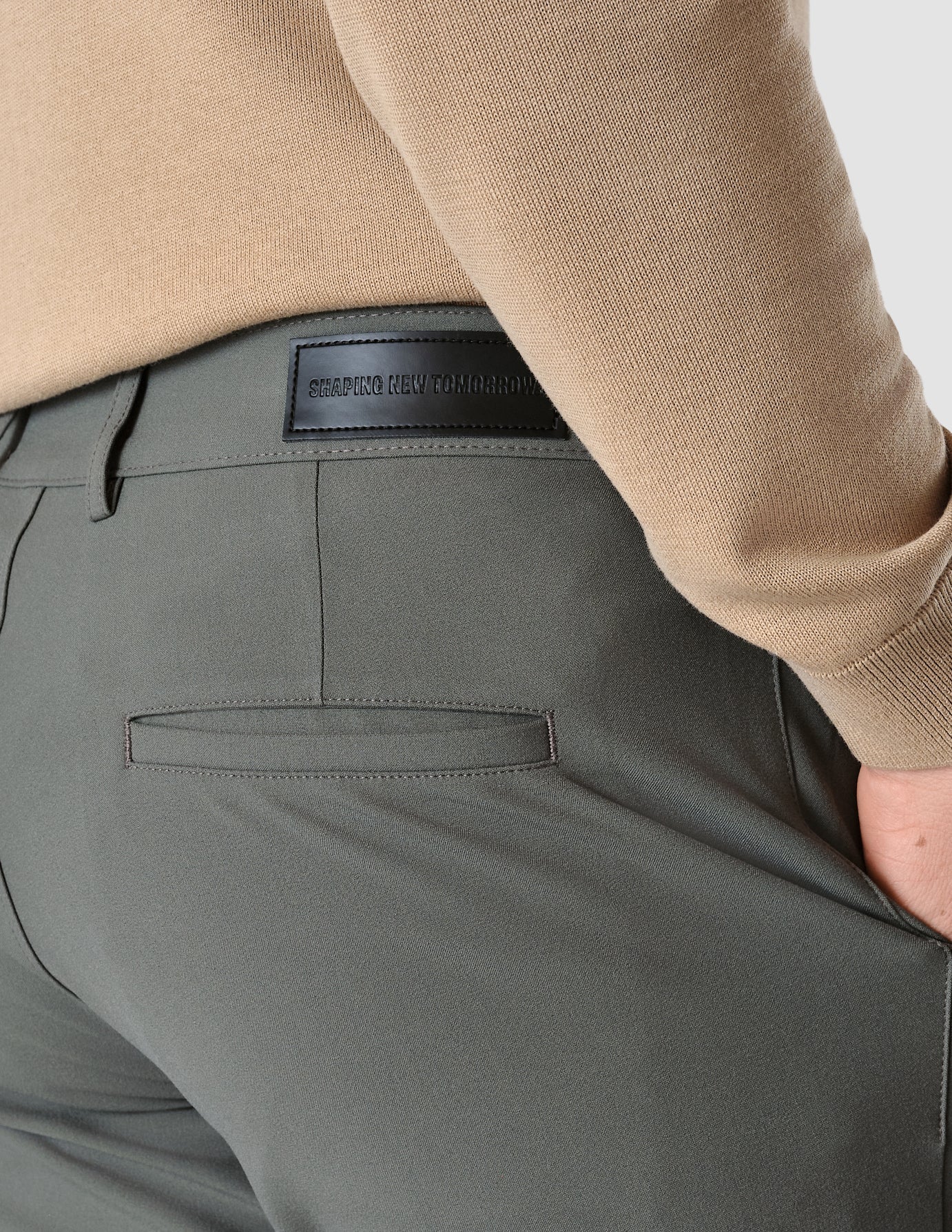 Pants Slim Urban Green