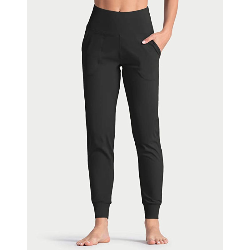 Joggers For Women High Waist Active Sweatpants Lightweight Tapered Lounge Yoga Athletic Pants With Pockets