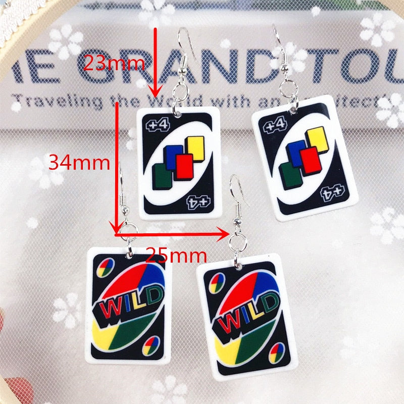 Uno Wildcard Earrings