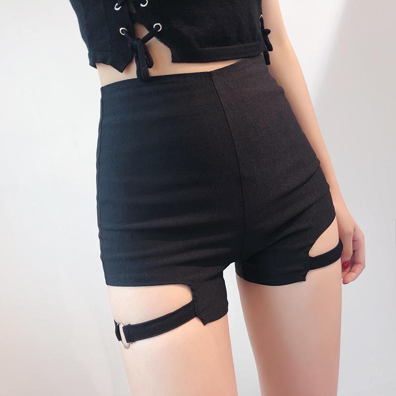 Hip Hop Irregular Stitching Plaid Skirt KF50514