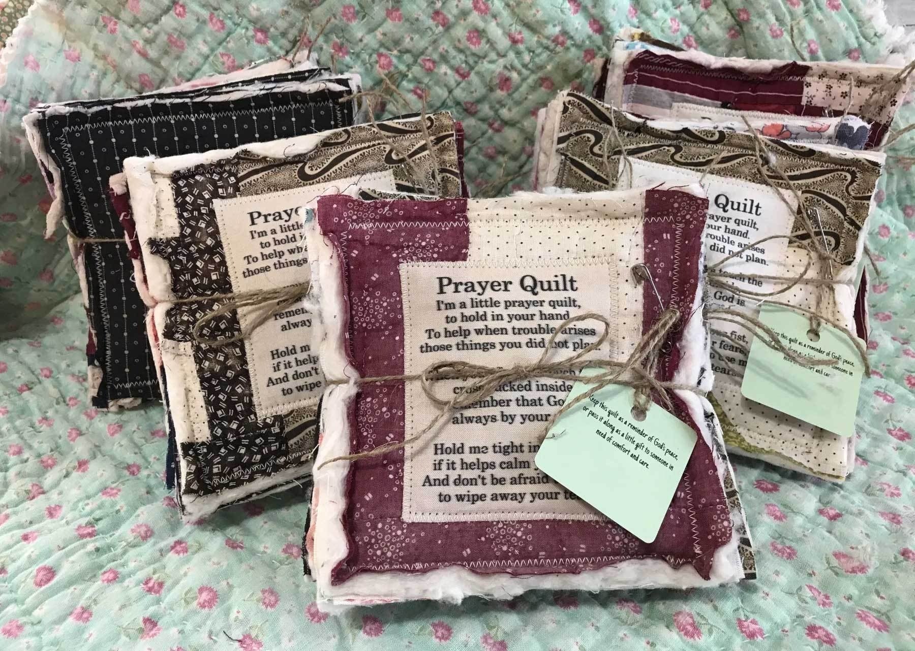 💜✝️Il regalo più incoraggiante e benedetto: una trapunta con preghiera e croce all'interno