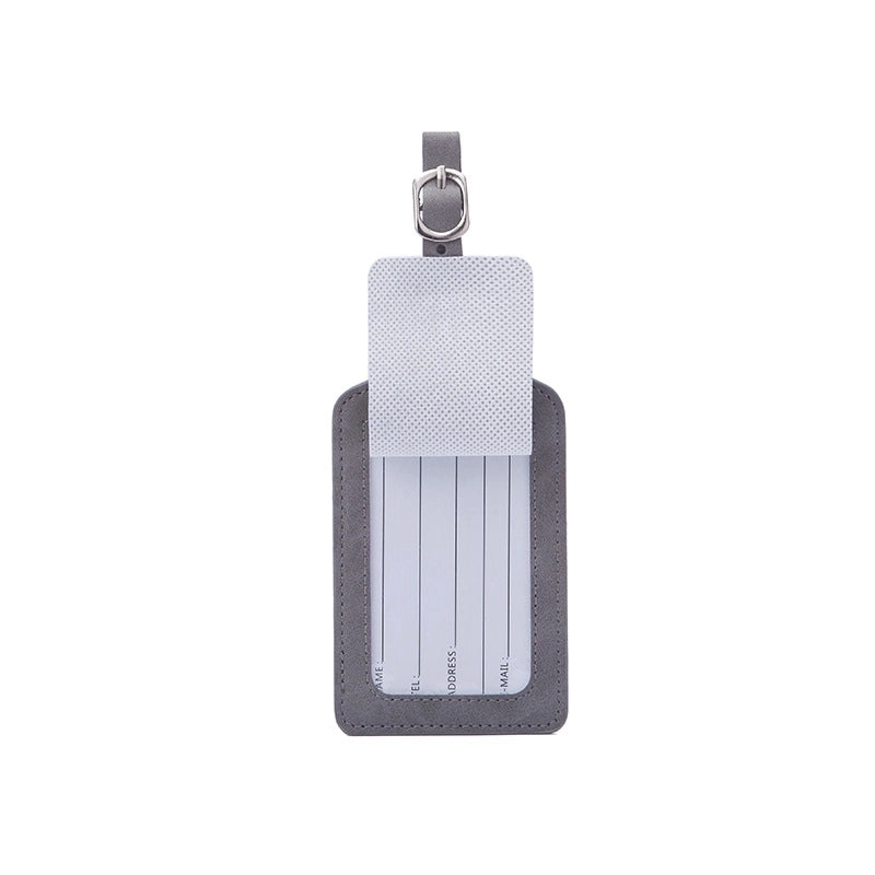 Fashion Pu Leather Solid Color Boarding Pass Holder