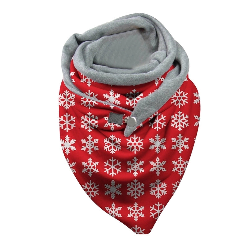 Unisex Cute Ditsy Floral Winter Scarves