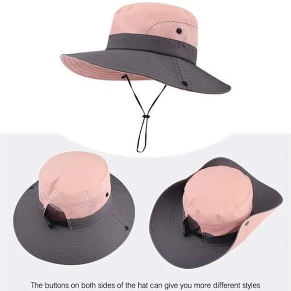 💥Último Día Oferta💥 - Sombrero para el Sol Plegable con Protección UV - Vamos a pasear🌞(Compra 2 Envío Gratis)