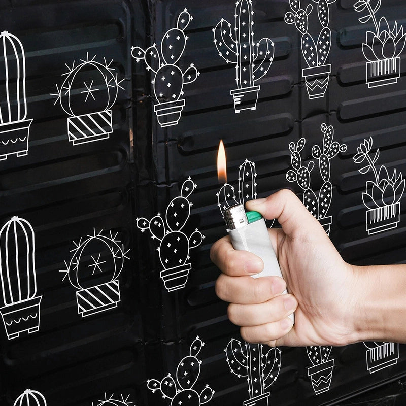 Elegant Minimalist Letter Aluminum Foil Oil Separator
