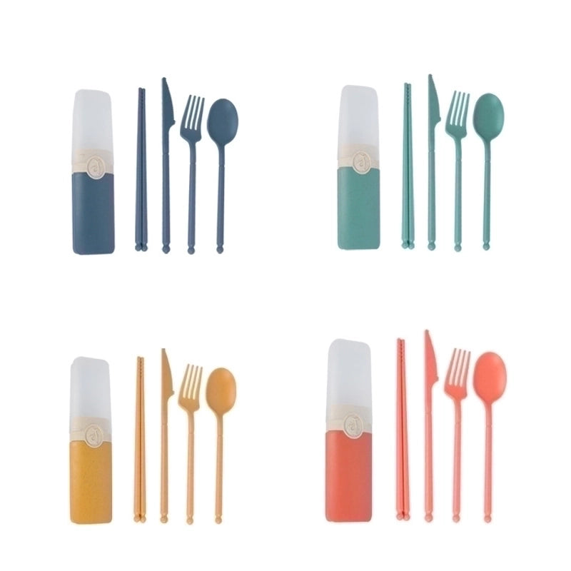 Casual Solid Color Wheat Straw Tableware