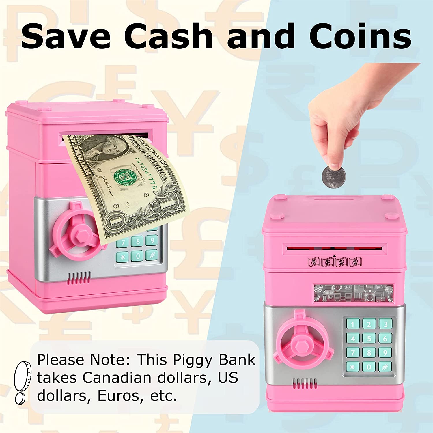 👑ATM Bank Electronic Piggy Bank🎁Gift for Kids