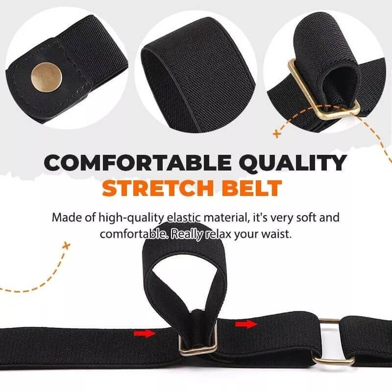 🔥BUY MORE SAVE MORE🔥- Buckle-free Invisible Elastic Waist Belts