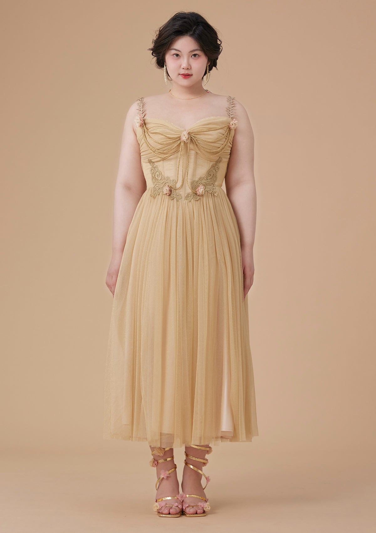 Curve & Plus Nile Rose Corset Dress