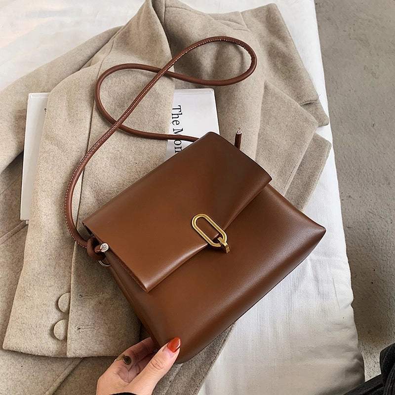 Women's Small All Seasons Pu Leather Streetwear Shoulder Bag