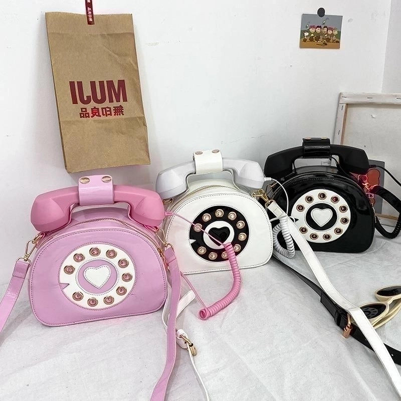 Women's All Seasons Pu Leather Digital Telephone Fashion Zipper Handbag