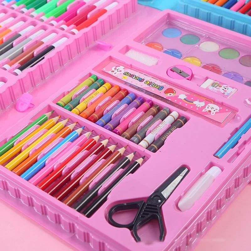 Deluxe 6-In-1 Art Creativity Set