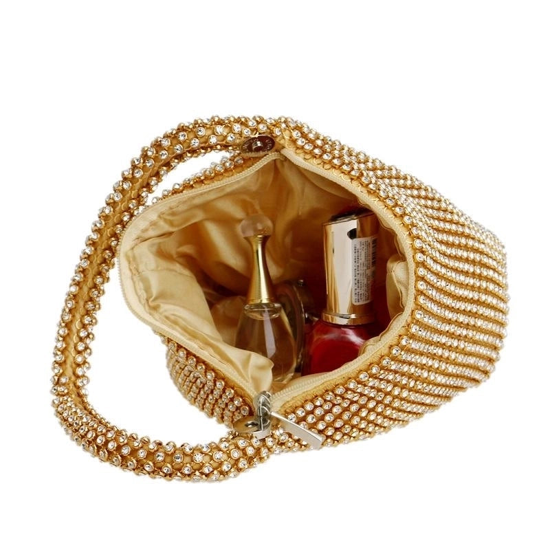 Hot Dinner Bag With Diamonds Ladies Banquet Rhinestone Bag Evening Bags