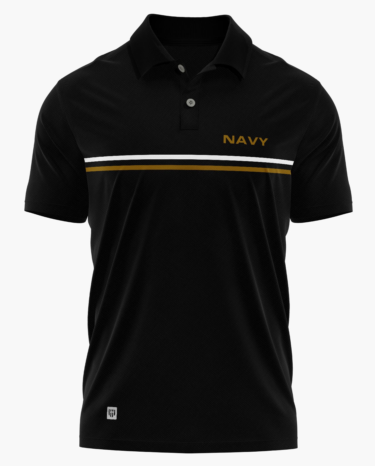 NAVY STRIPE Polo T-Shirt