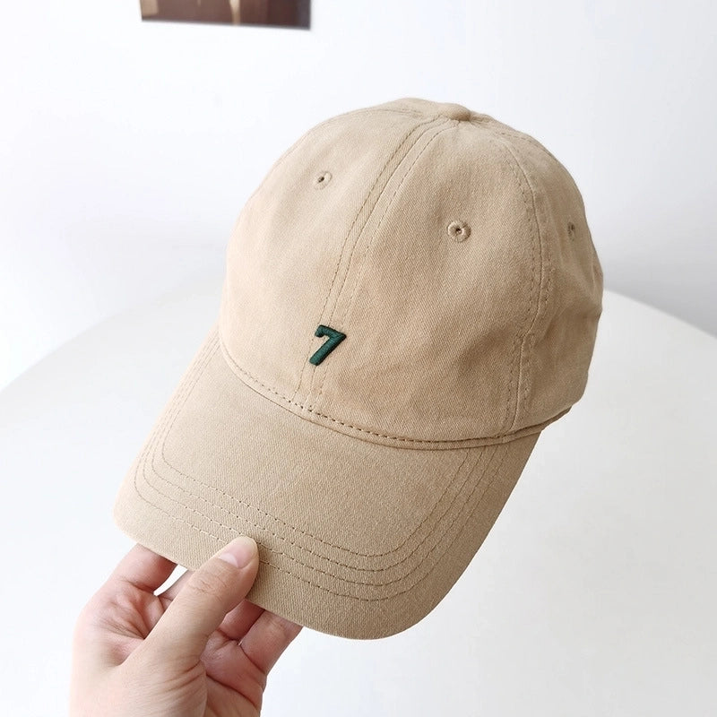 Unisex Classic Style Solid Color Curved Eaves Baseball Cap