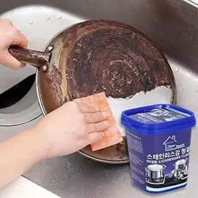 Stainless Steel Cleaner Paste. Oven & Cookware Cleaner Paste