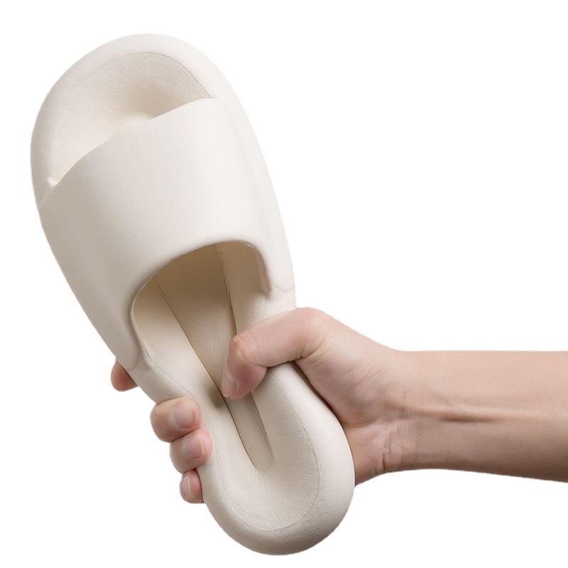 Getjiida business New Cloud Soft EVA Slippers Couple Home Outdoor Slipper Summer Beach Unisex Bedroom Shoes Ladies Flip Flops Thick Bottom Sandals