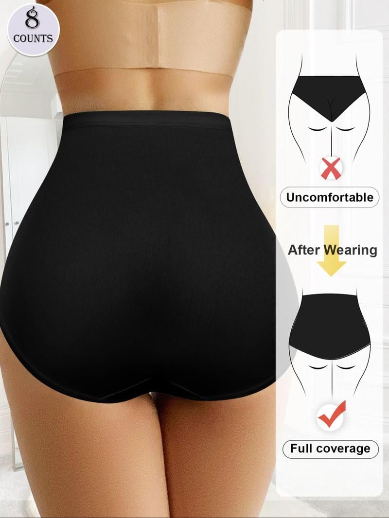 Women's Letter Print Contrast Mesh Criss Cross High Waist Briefs