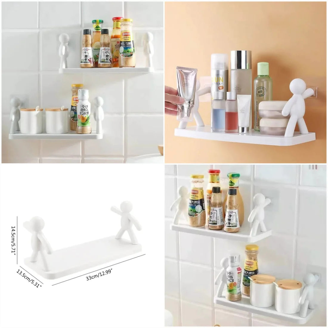 Multi-Purpose Wall Mount Floating Shelf