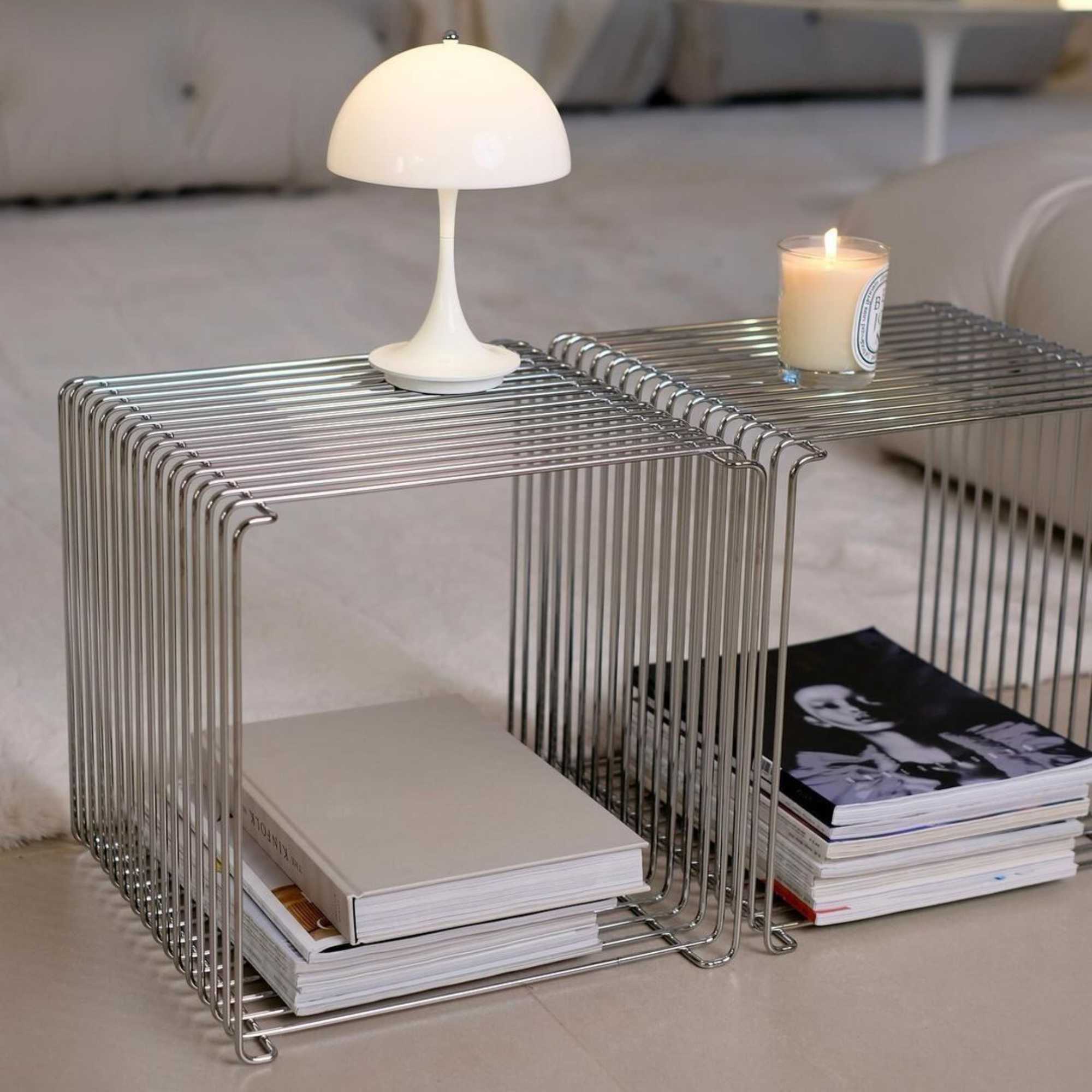 Montana Panton Wire pair of side tables