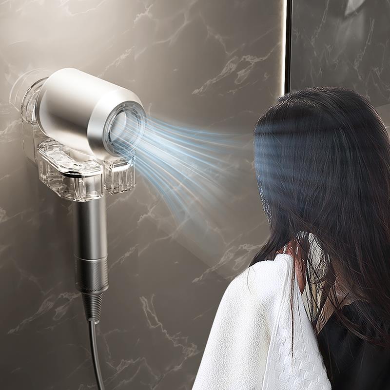 Hot Sale🔥New Suction Cup Rotatable Hair Dryer Holder