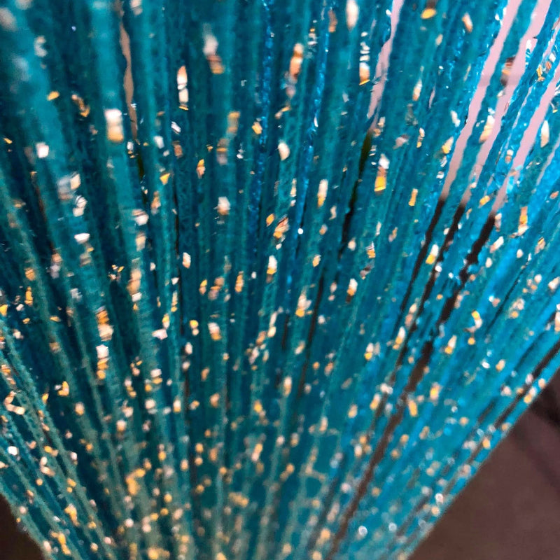 Glitter Fringe Door Wall Window Room Divider