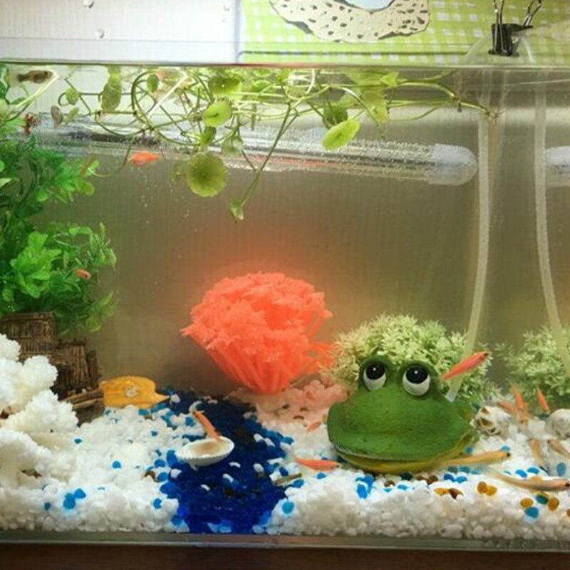 Artificial Resin Frog For Aquarium