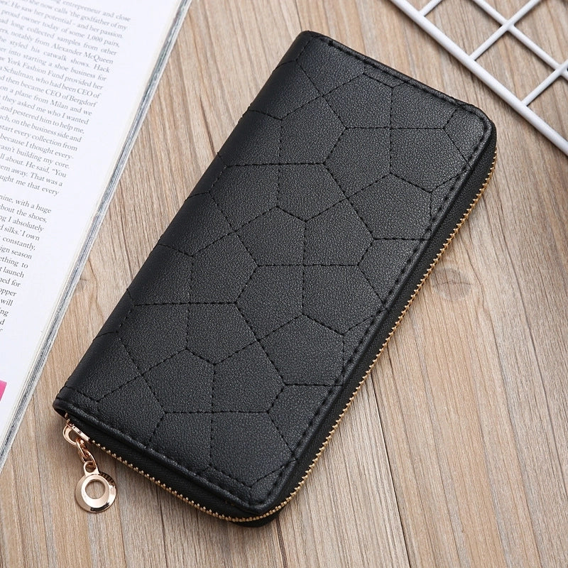 Accessories New Fashion Sewing Thread Geometric Pattern Clutch