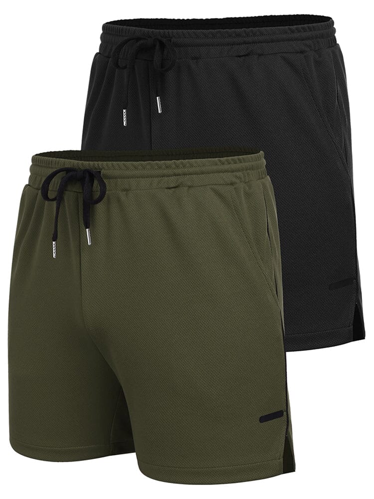 2-Piece Mesh Lightweight Workout Shorts (US Only)