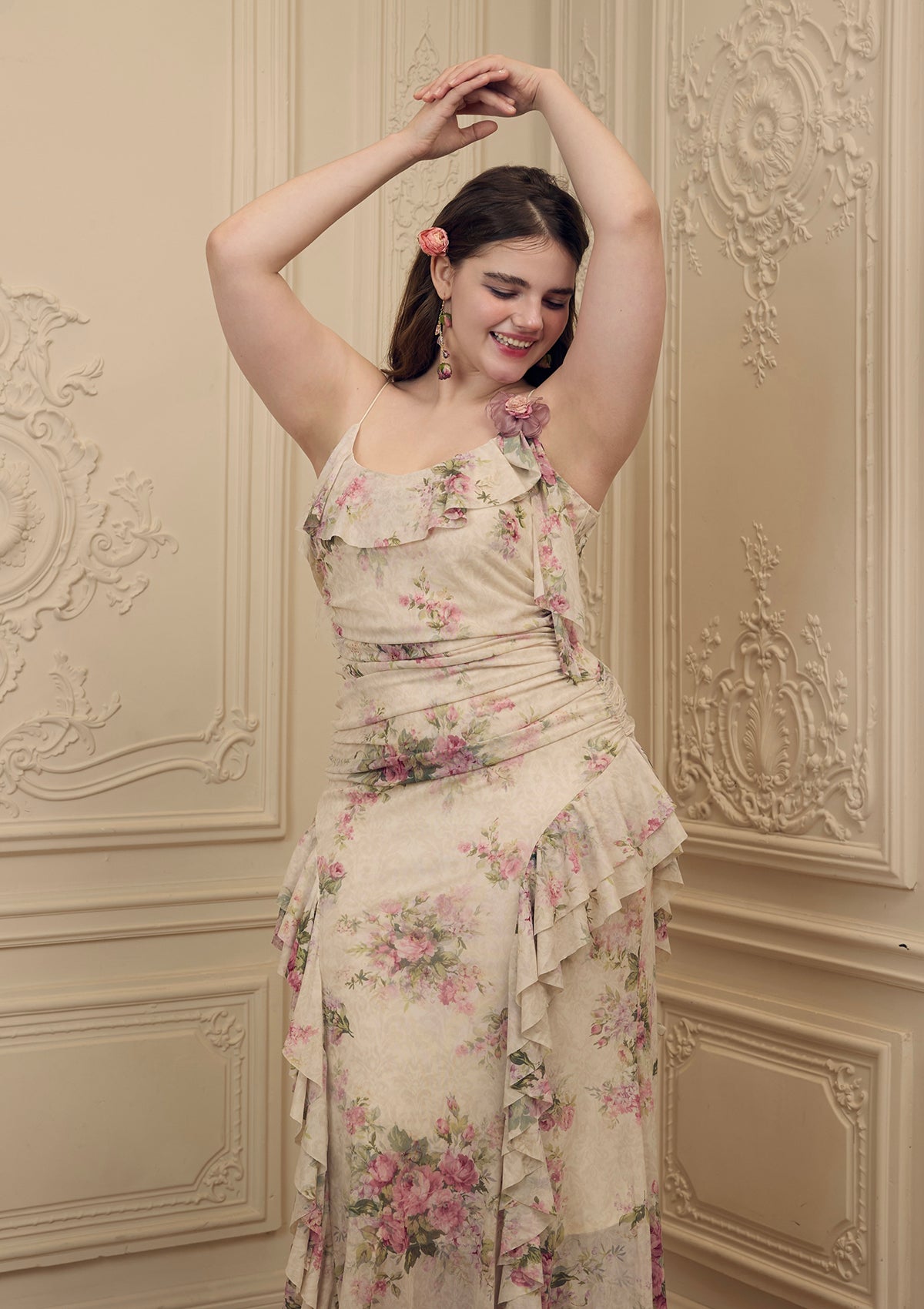 Curve & PlusThe Covenant of BouquetsDress