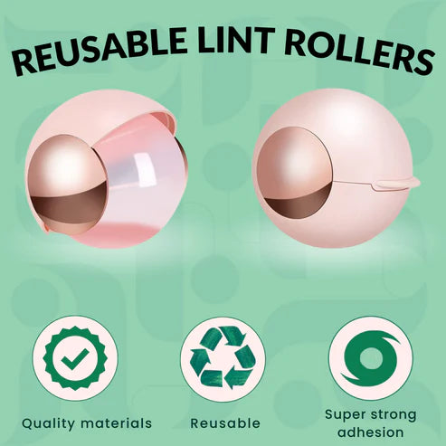 Reusable Lint Roller | Remove Dust. Hair. Fur