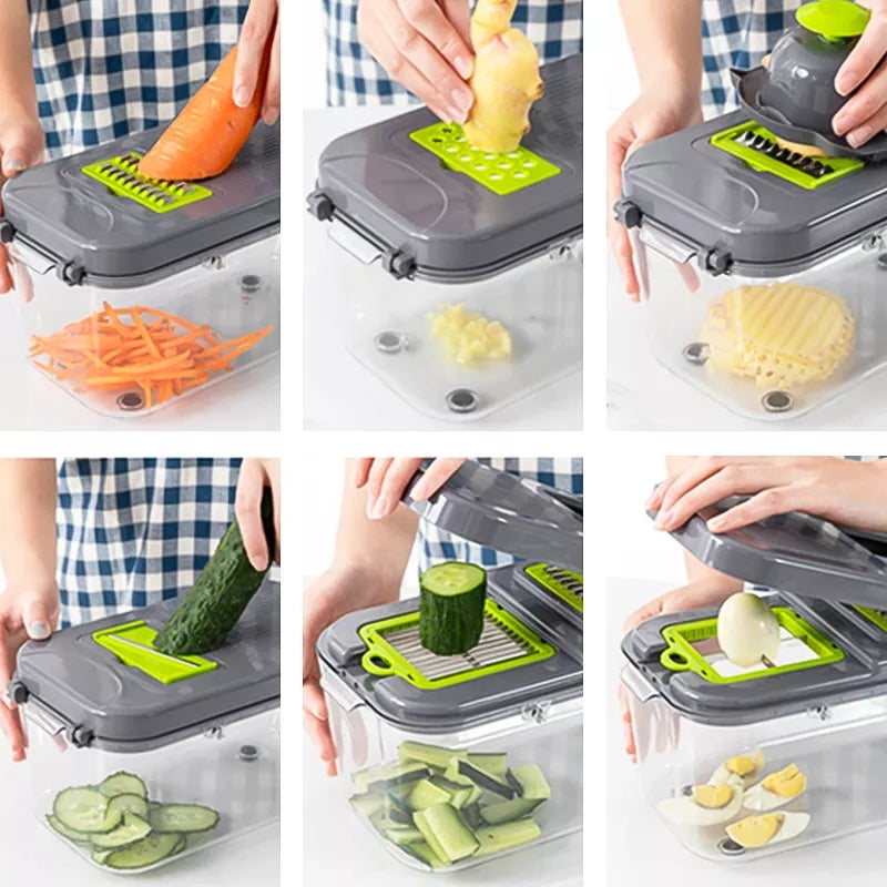 22IN1 MUTIFUNCTIONAL VEGETABLE CUTTER