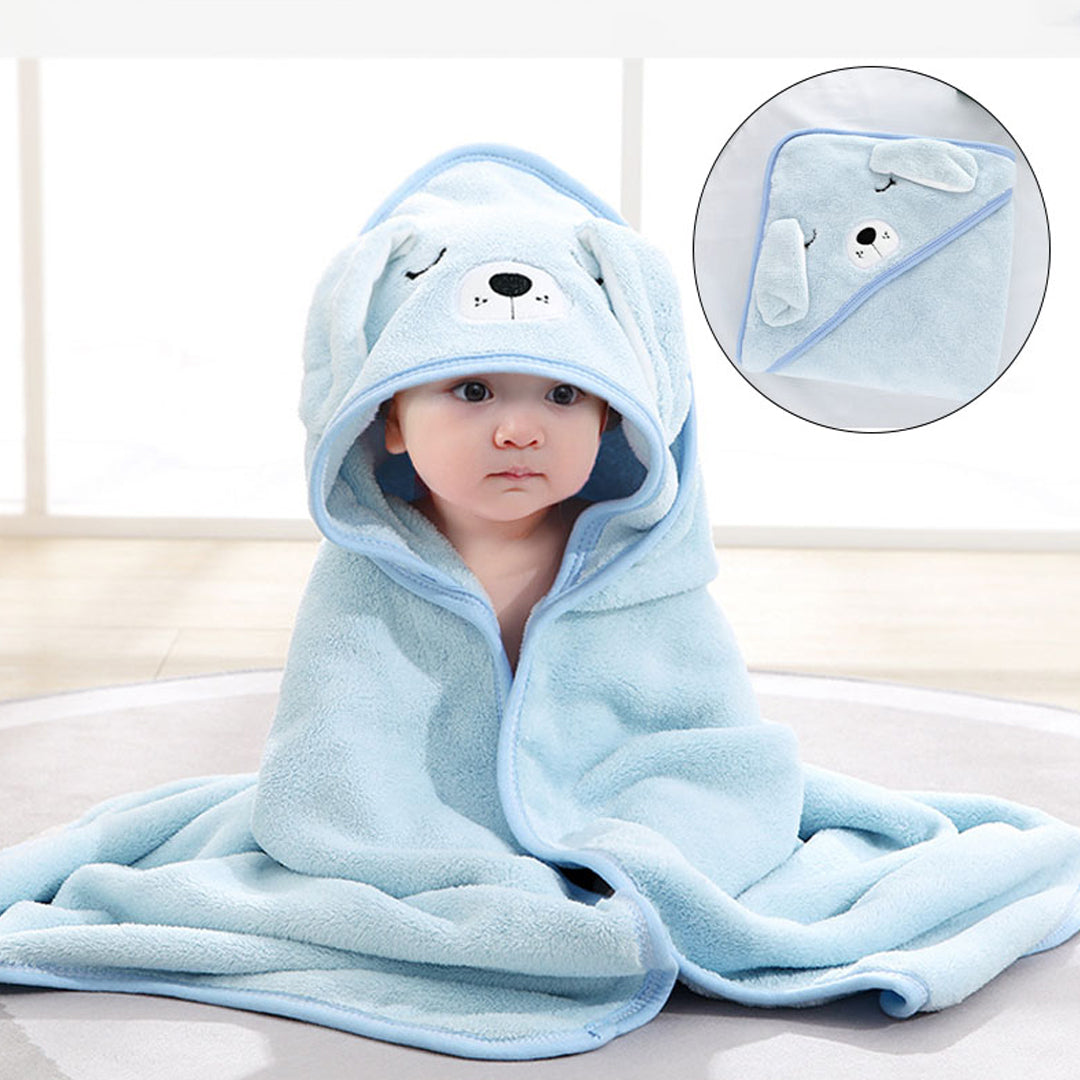 Kids Hooded Bath Soft Towel