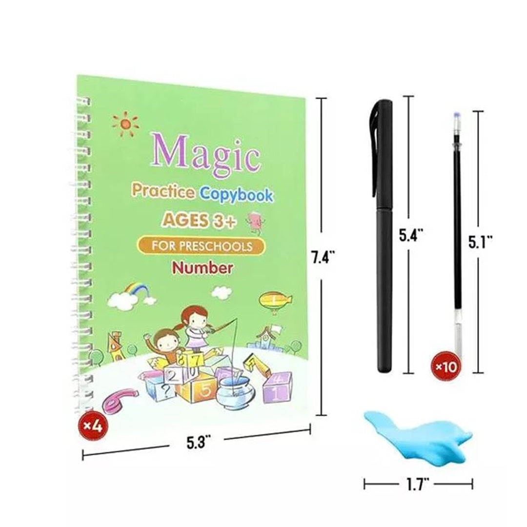 Magic Handwriting Practice Notebook For Kids