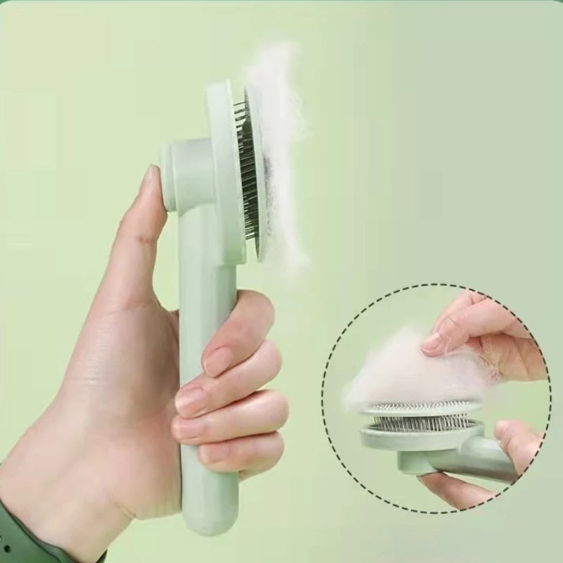 Self-Cleaning Pet Brush