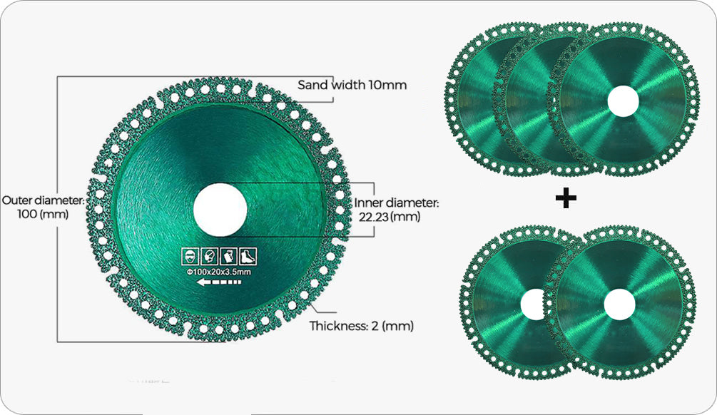 Mintiml® Composite Multifunctional Cutting Saw Blade