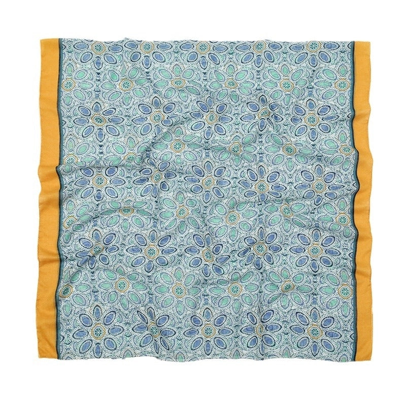Women's Casual Elegant Color Block Polyester Scarf
