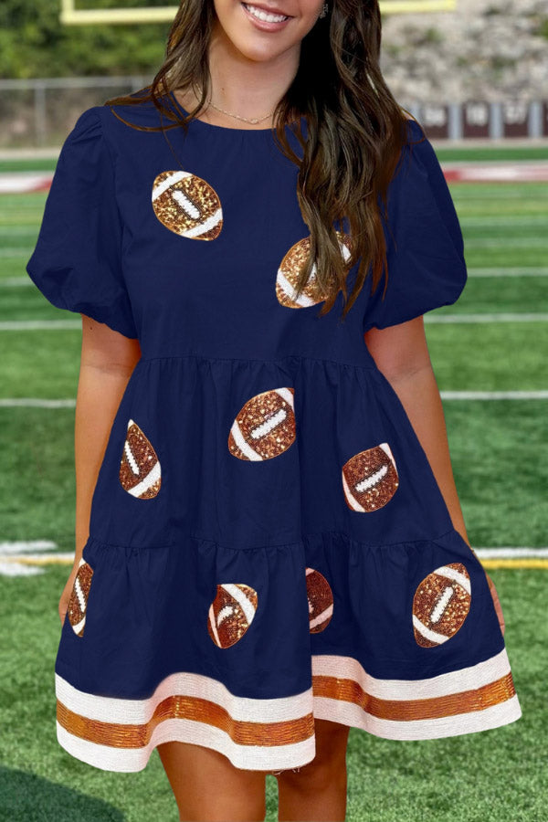 Stand out Sequined Football Dress