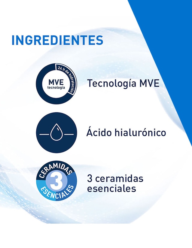 Crema para rostro y cuerpo recomendada para hidratar día y noche Moisturising cream Cerave todo tipo de piel