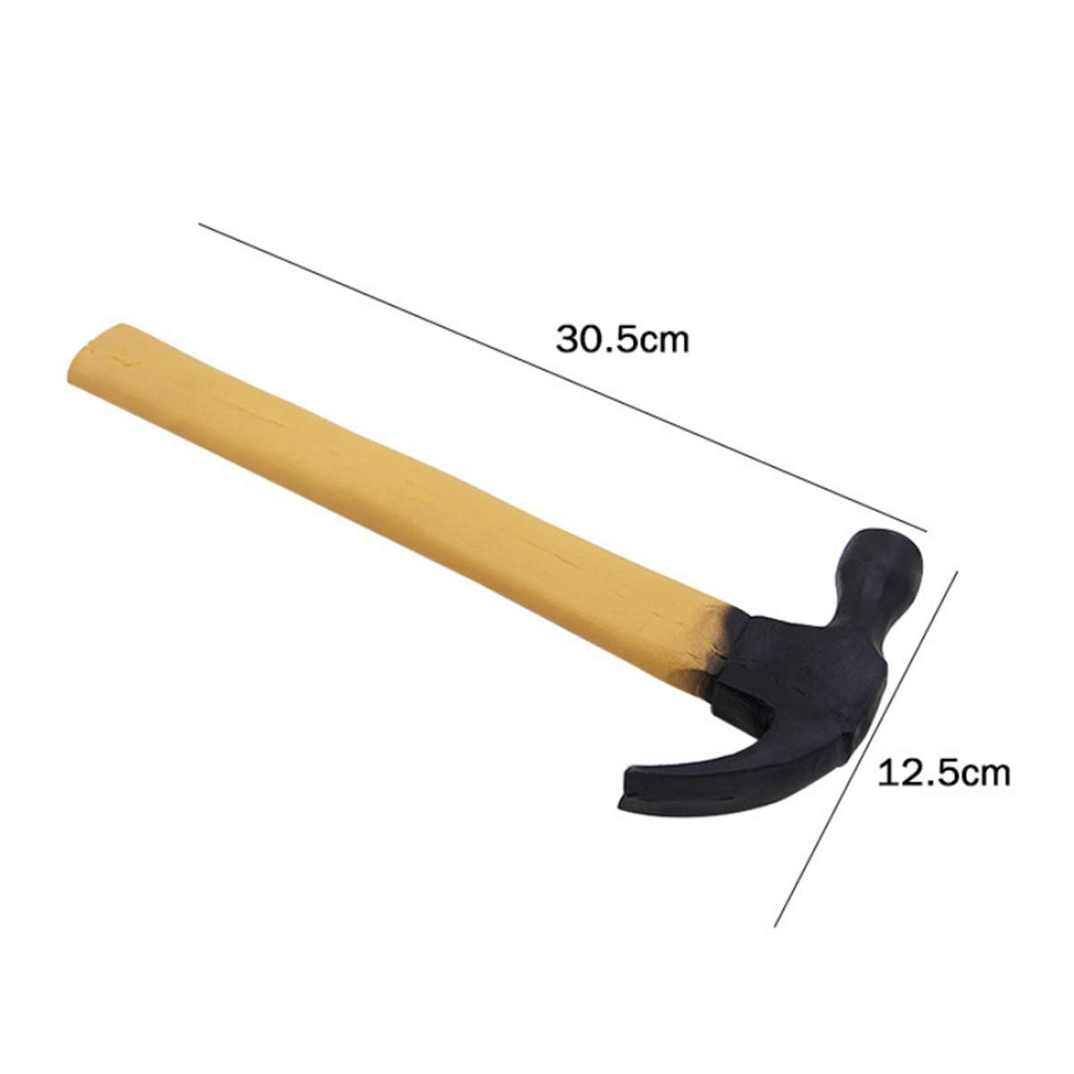 The Super Latex Rubber Fake Hammer Trick Crazy Hammer Magic Tricks Appearing Vanishing Stage Magic Gimmick Props Comedy