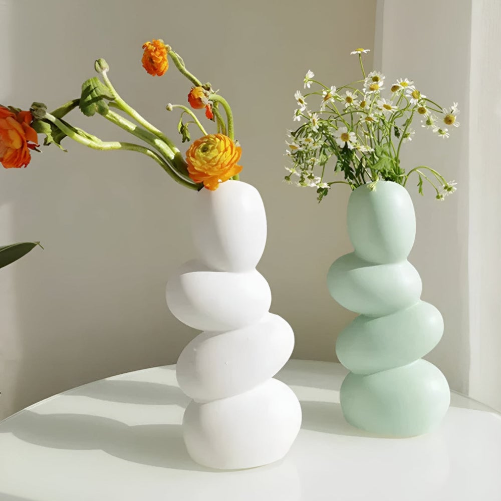 STRATA Sculptural Ceramic Vase