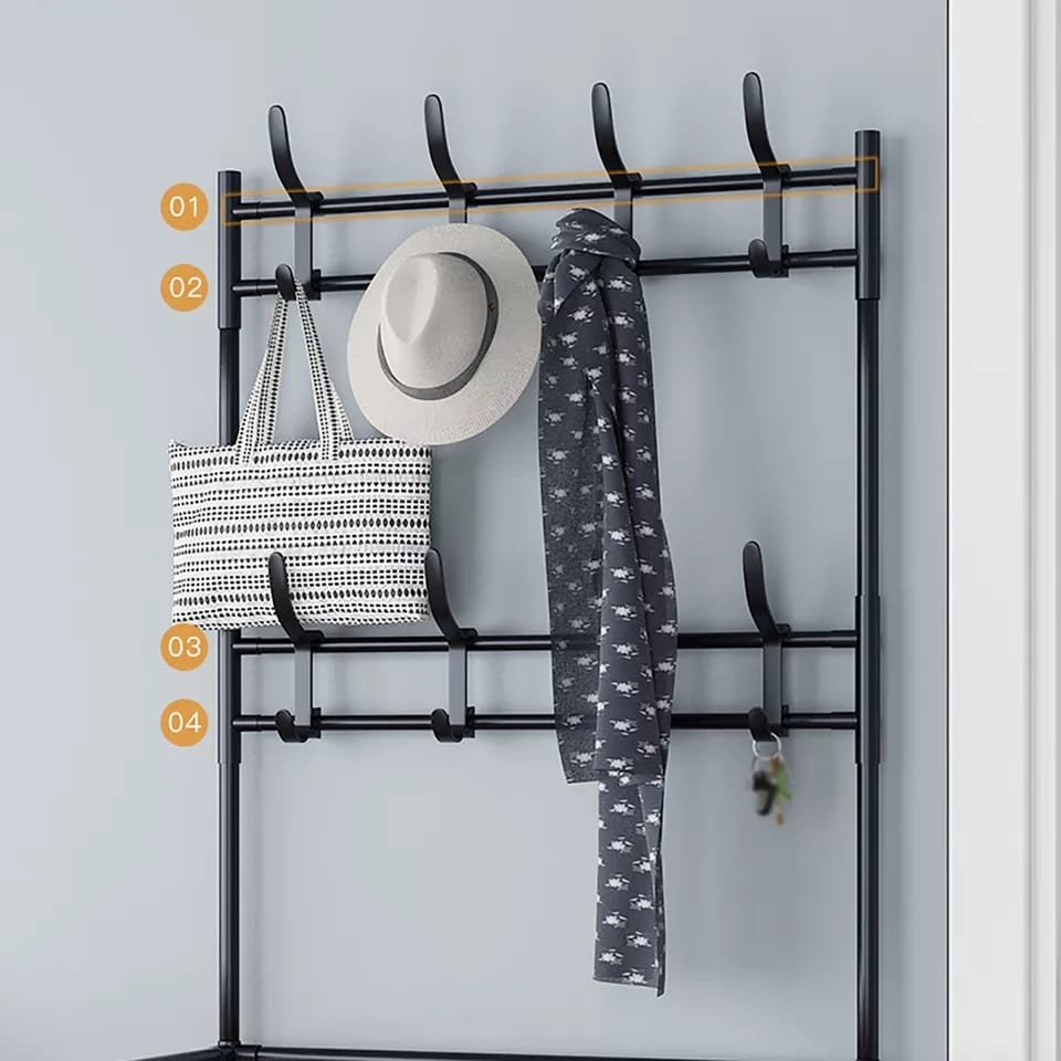 Multifunctional Coat & Shoes Rack